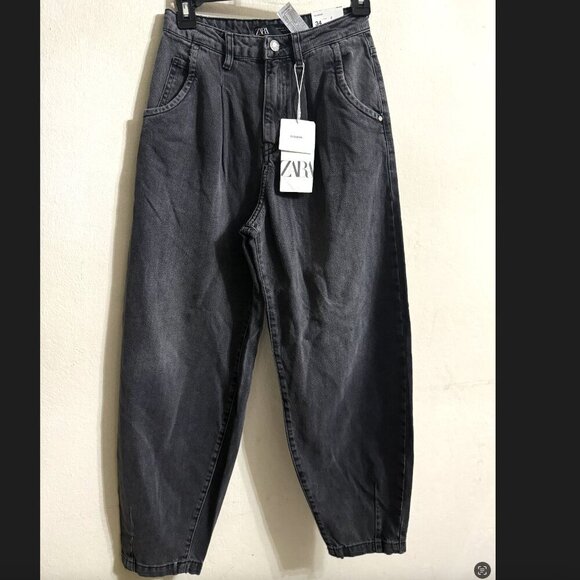 ZARA 1975 AUTHENTIC SLOUCHY JEANS Size 34(US 2) NEW WITH TAG! - Picture 3 of 5